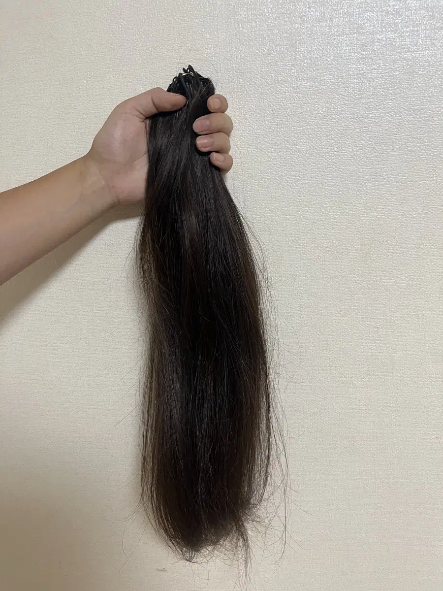 18-inch hair extensions