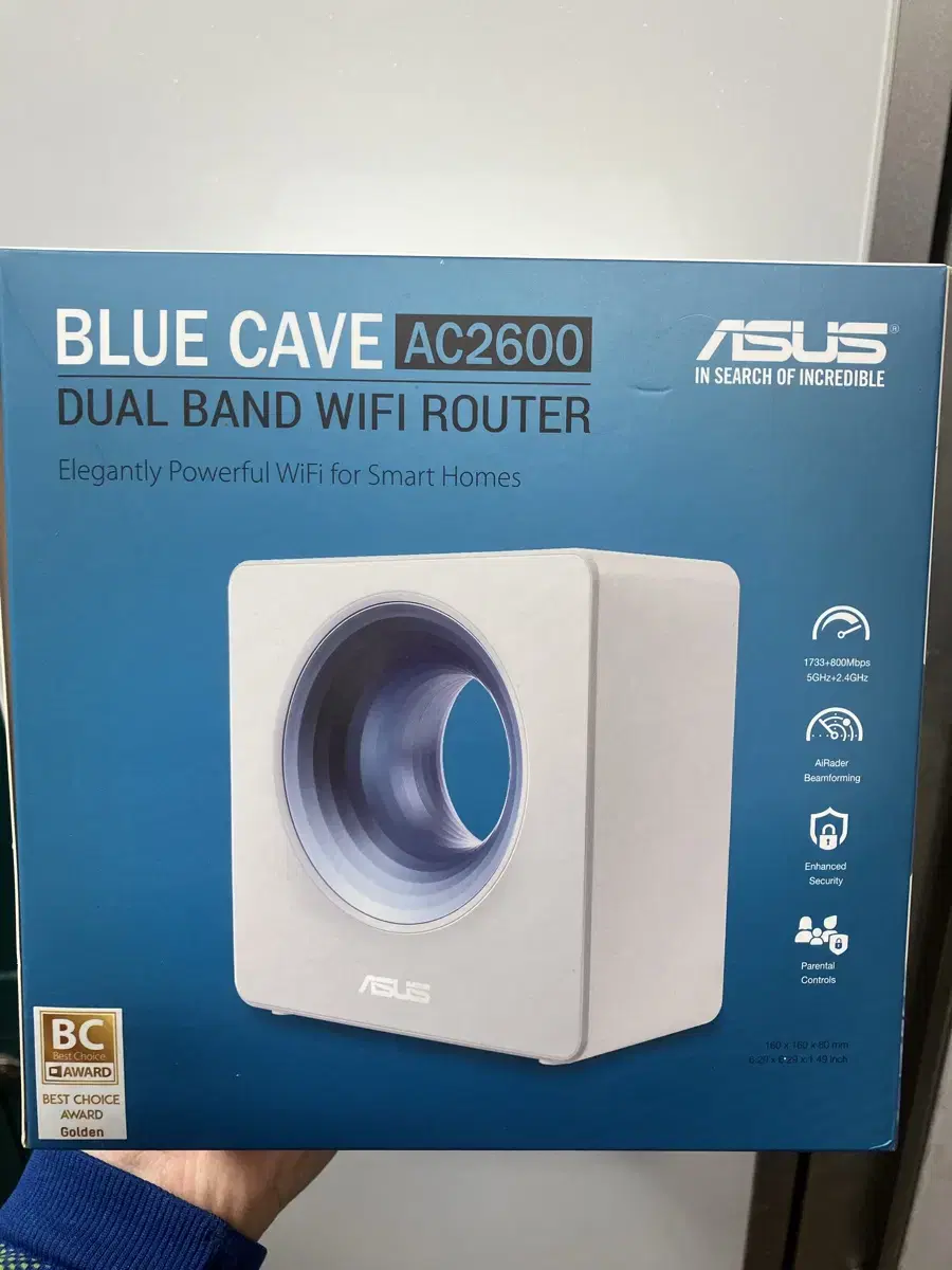 아수스 공유기 blue cave AC2600