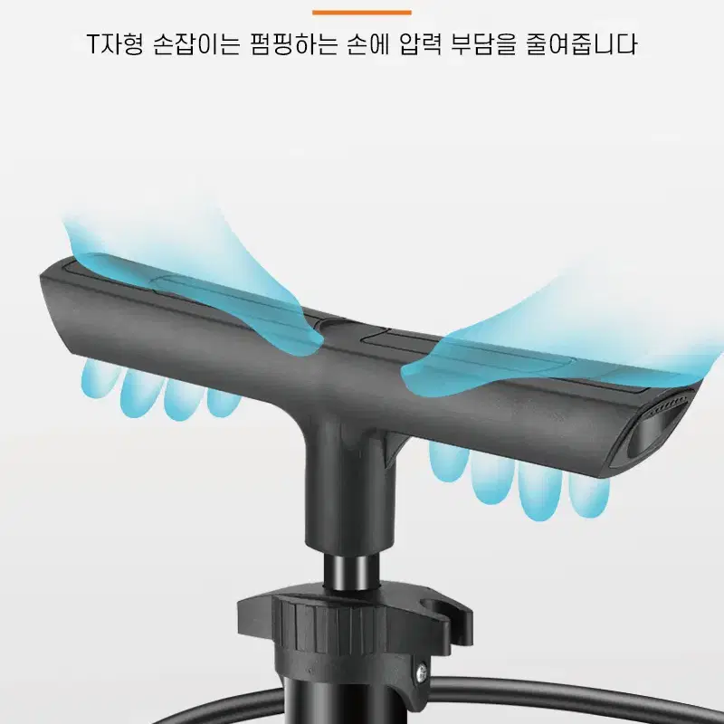 웨스트바이킹 160psi 자전거 펌프 공기주입기 YP1181