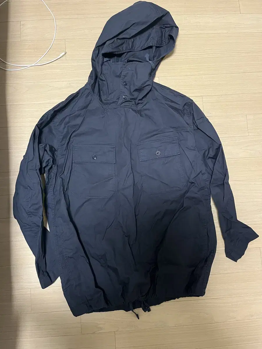 Engineeredgarments Cagoule Shirt S Navy