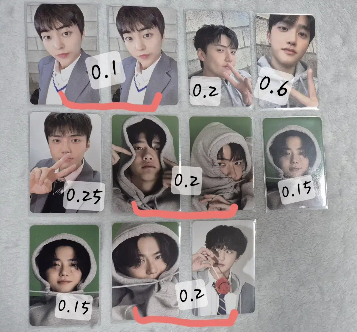 Sell Exo 2024 seasons greetings photocard 