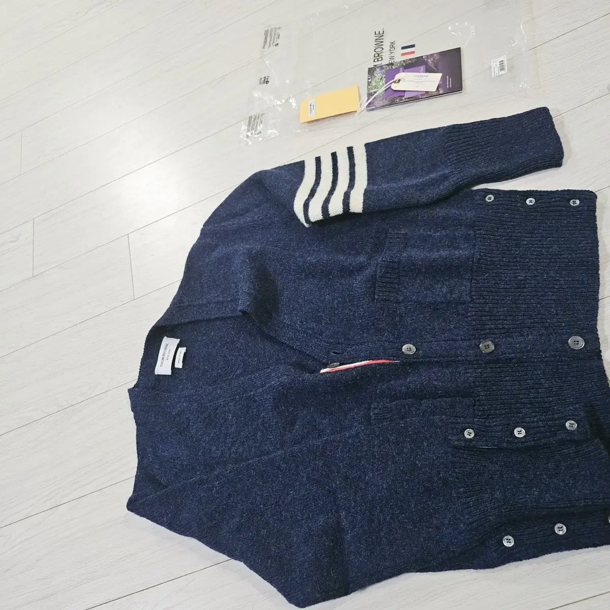 [5]Thom Browne Shetland Cardigan