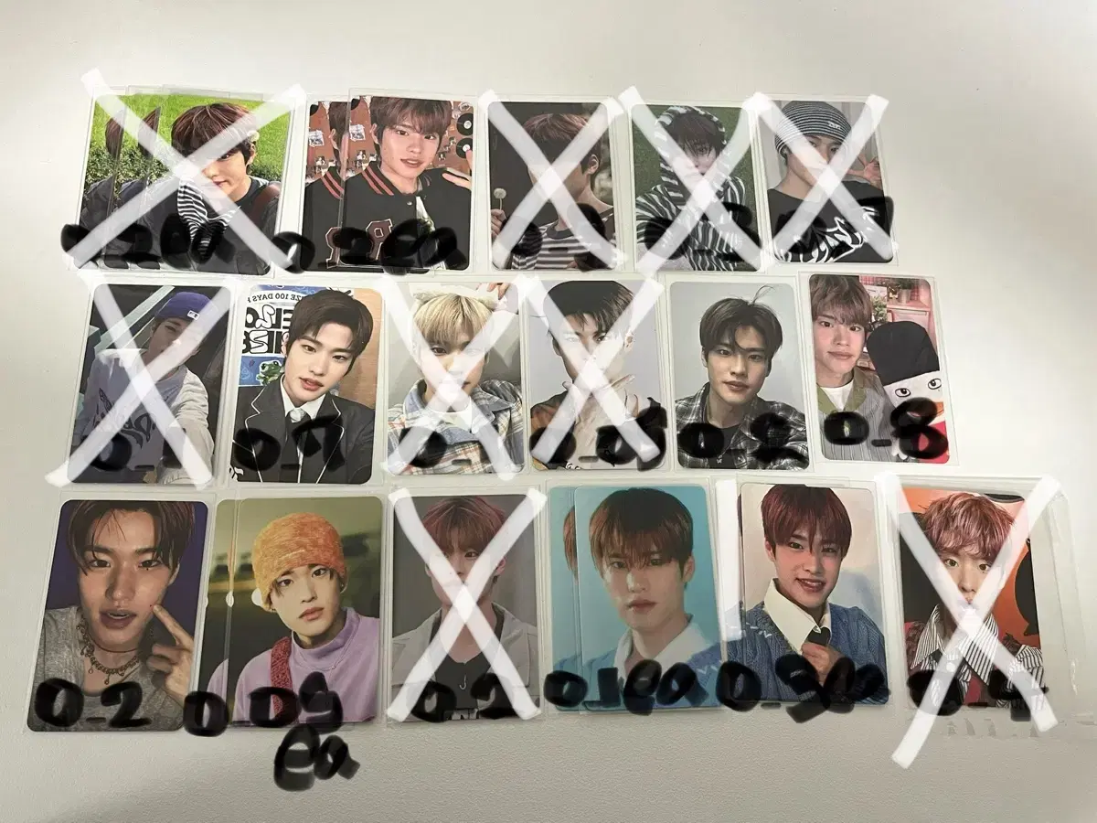 Rize sohee photocard wts Tarot eunseok sungchan wonbin chanyoung ld unreleased photocard