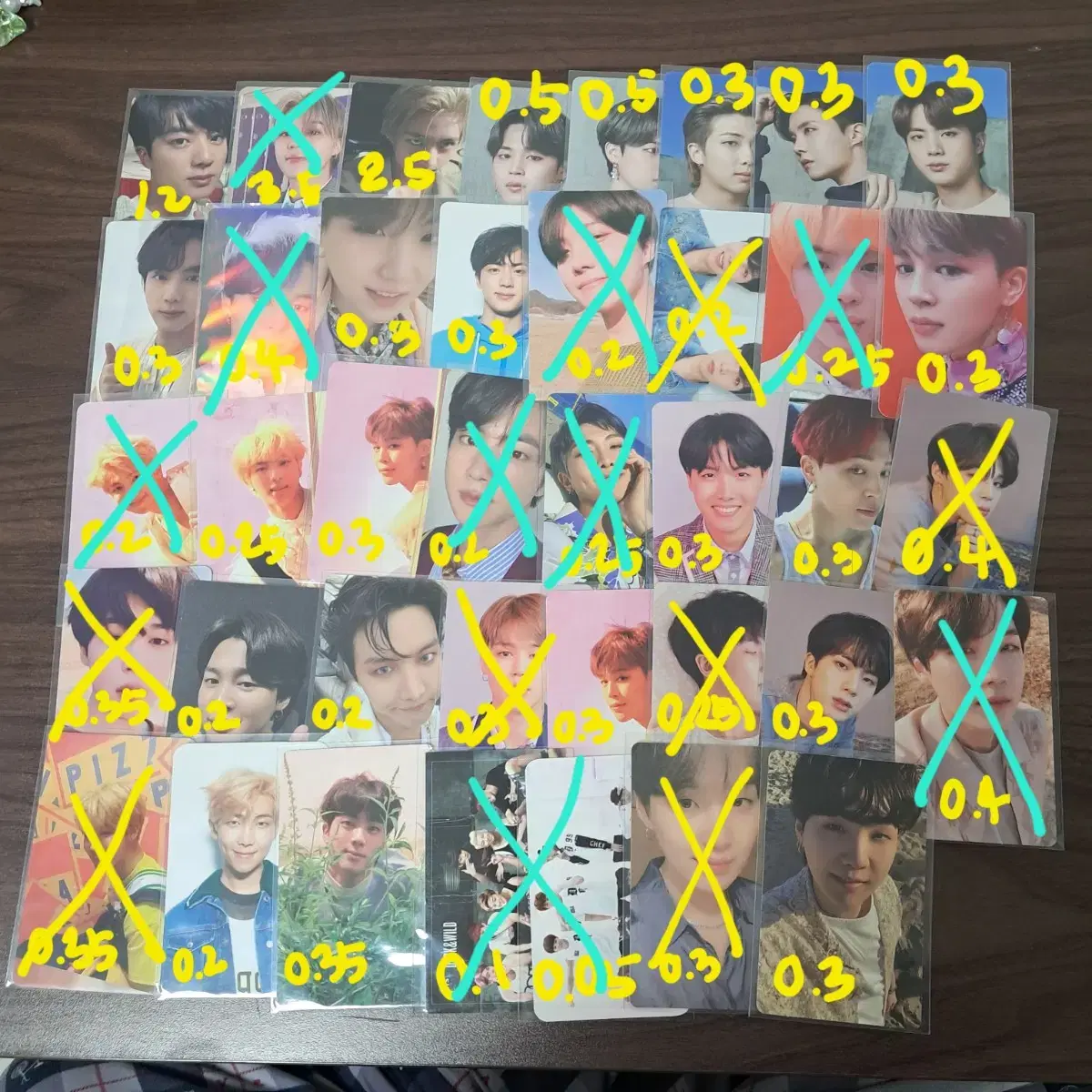 bangtan photocard cheap wts sell albumbtsjungkookjimintaehyungseokjinhosukyoongiNamjoon