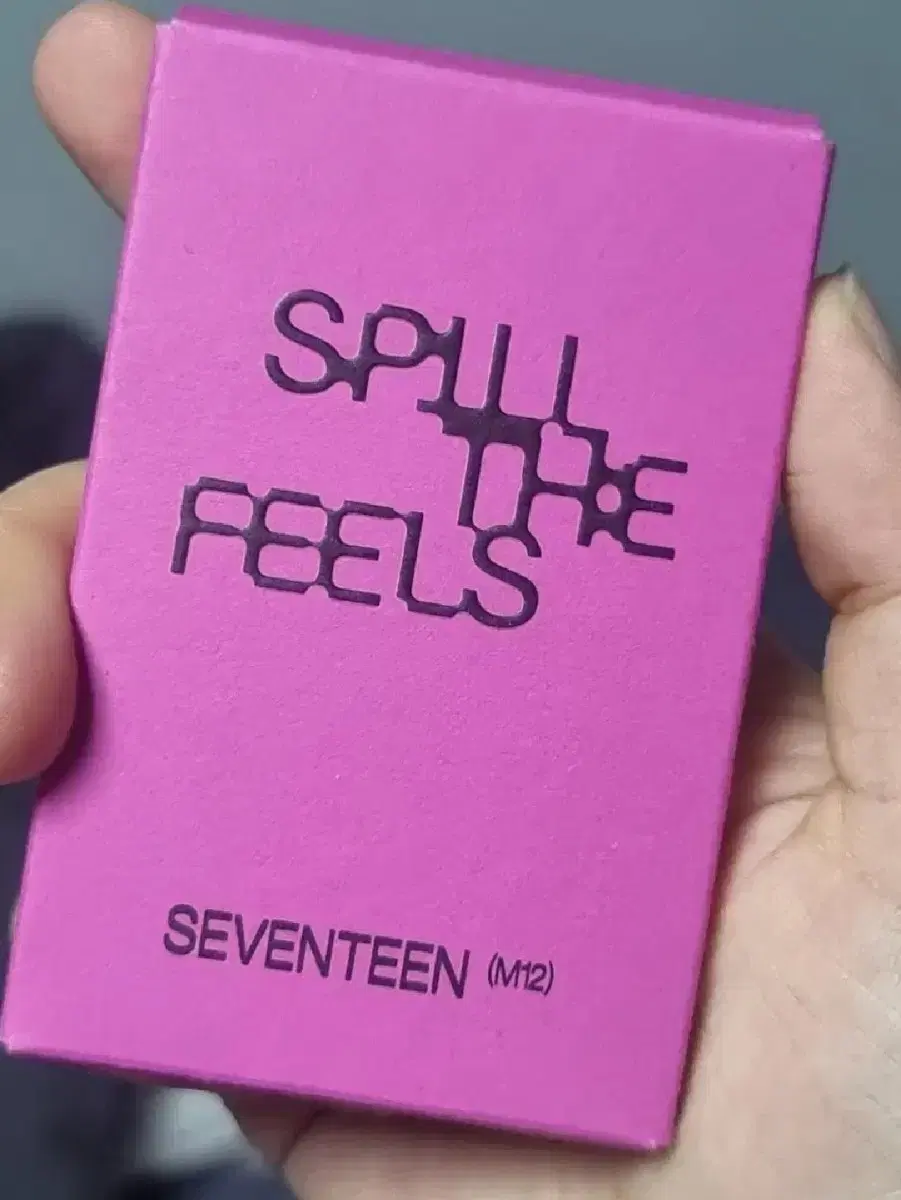 세븐틴 spill the feels  역조공 단체 포카