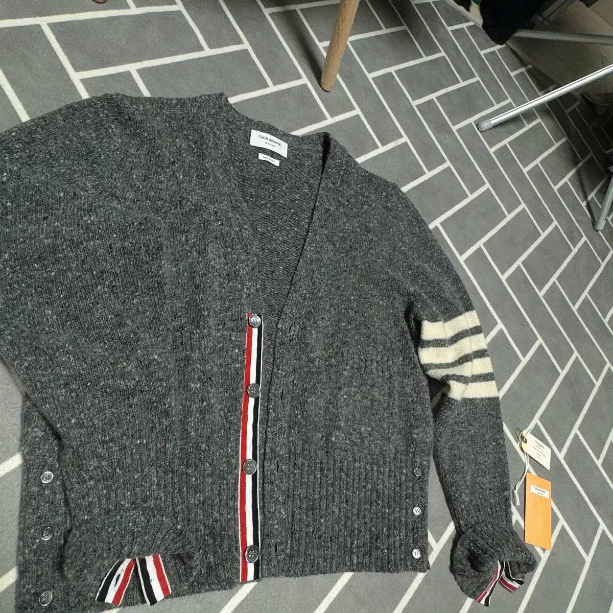 [5]Thom Browne Shetland Cardigan