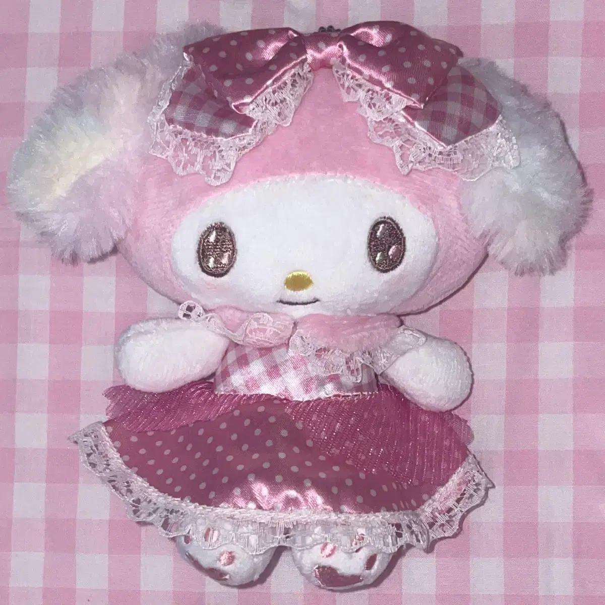 My Melody Ichibankuji Mascot Holder doll Jeil Lottery 2022 Birthday