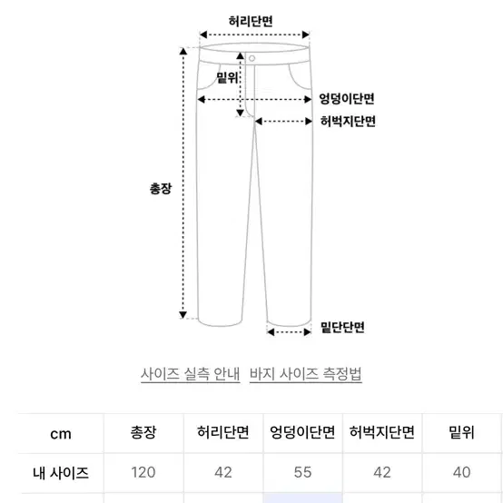 노이어 블렉 캣워싱 와이드 데님 팬츠 48사이즈