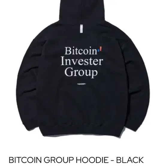 BITCOIN GROUP HOODIE BLACK 노매뉴얼 후드티