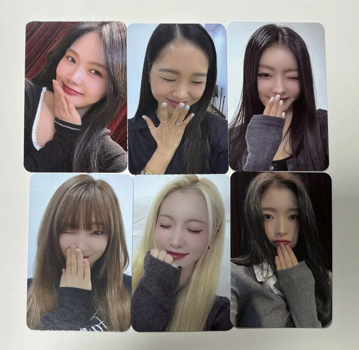 Oh my girl jump up offline shy unreleased photocard