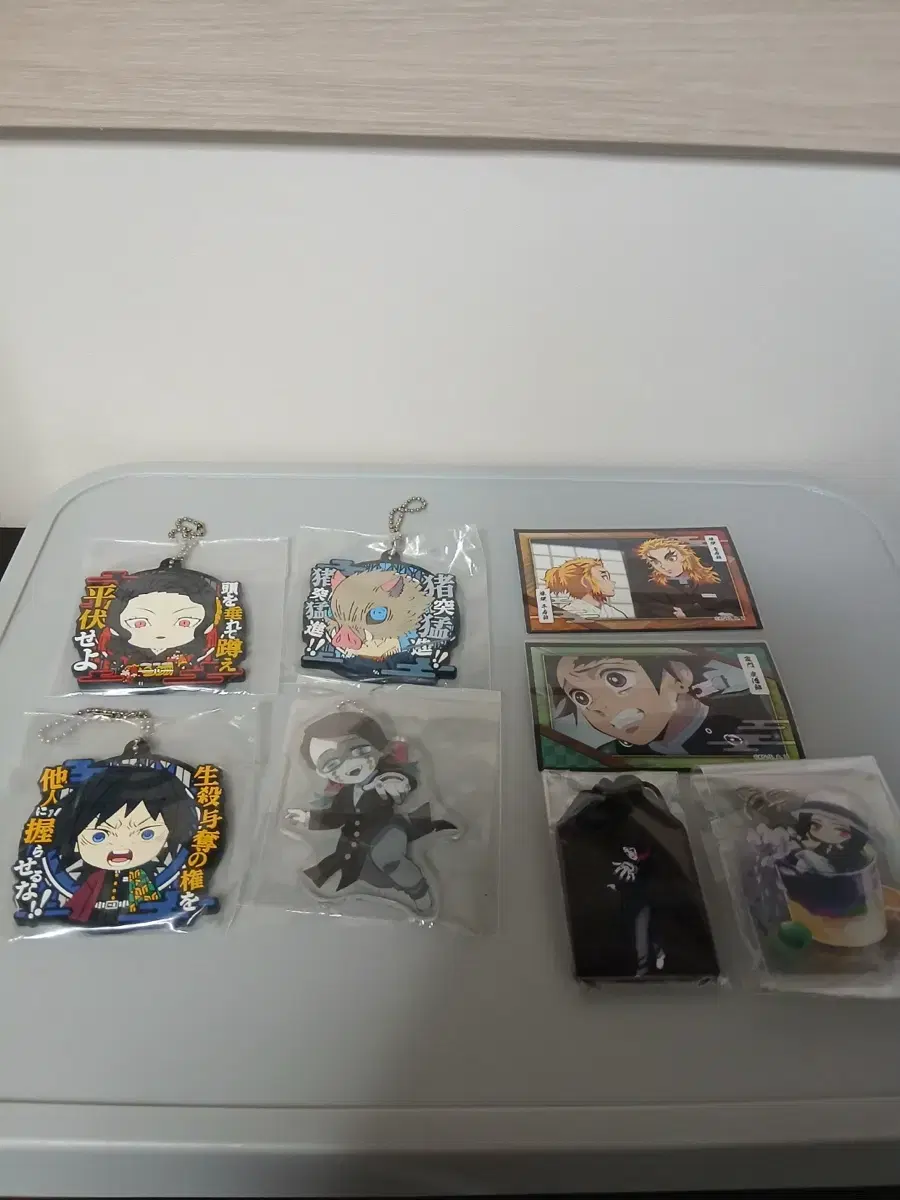 Demon Slayer keyring Trump kard Figures