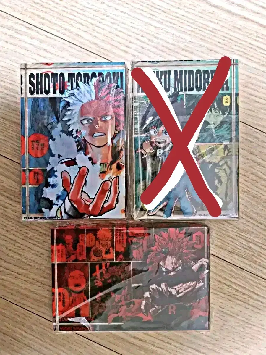 Nahia Hiroaka Kirishima Todoroki Midoriya birthday Acrylic Blocks