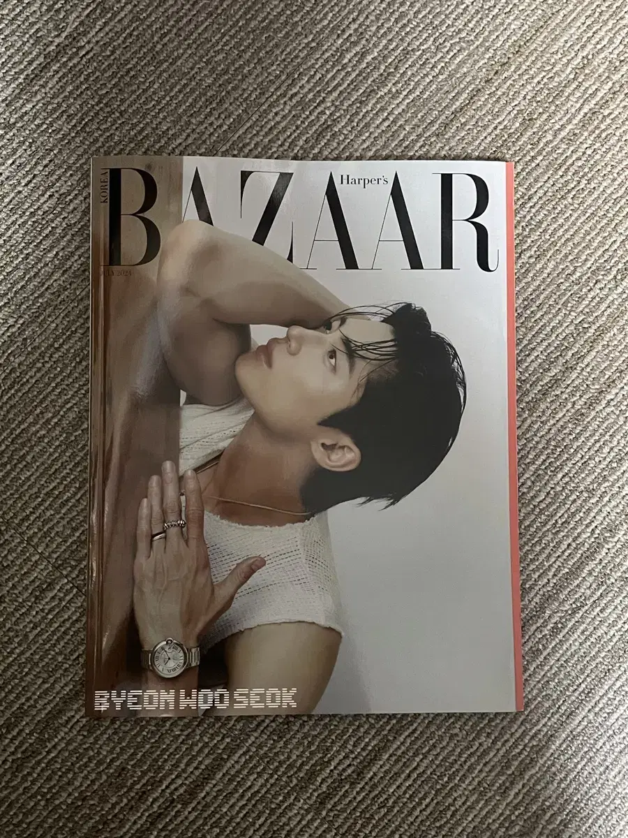 Harper's Bazaar Wooseok Byun