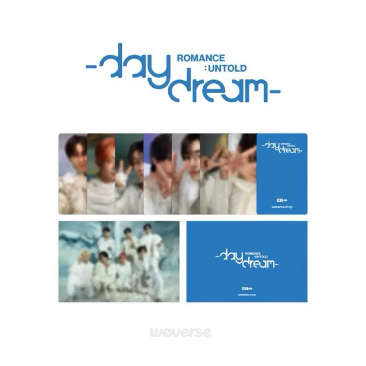 Heeseung) enhypen Dey Dream Comeback Live pre-order benefit buncheol