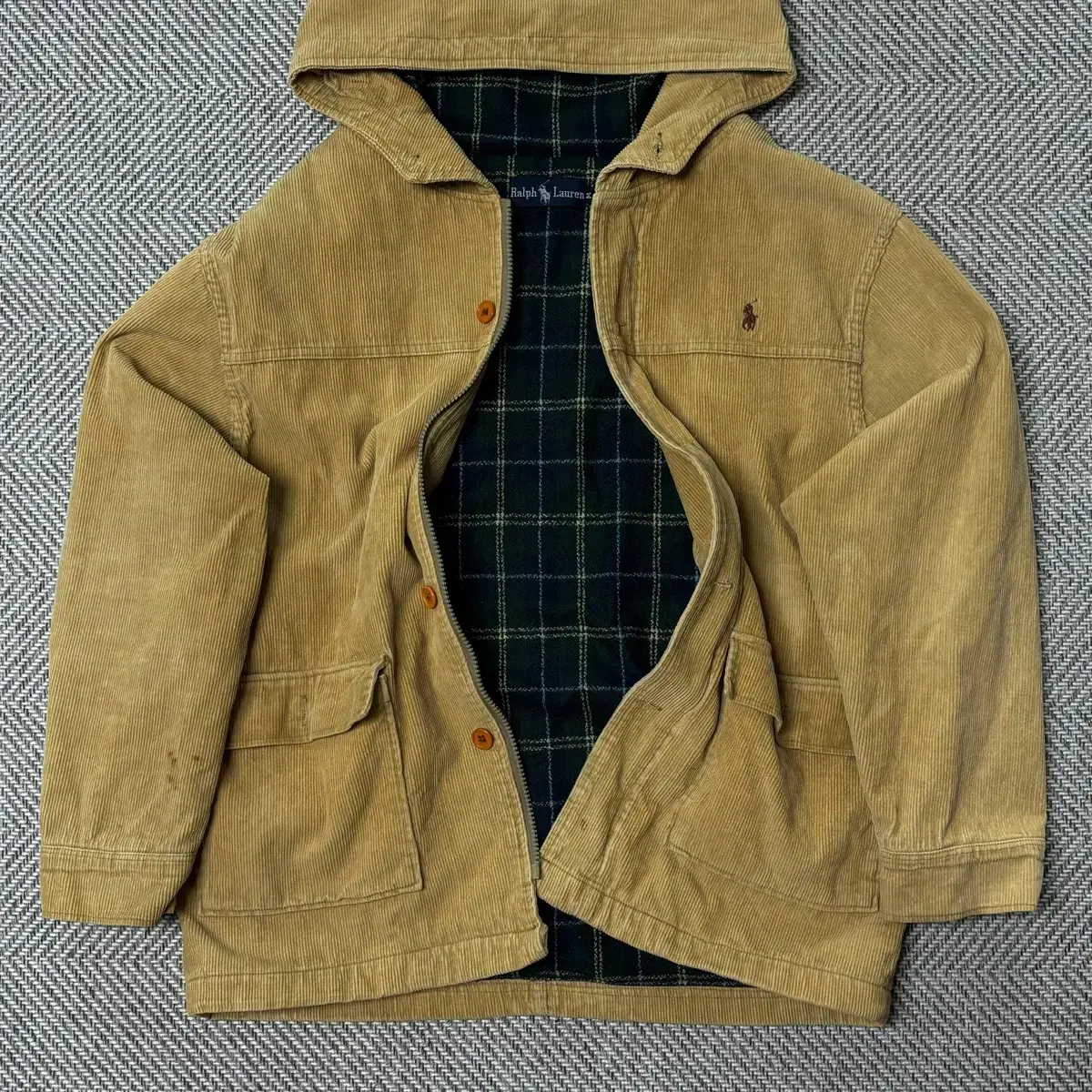 POLO Ralph Lauren Golden corduroy hooded work jacket