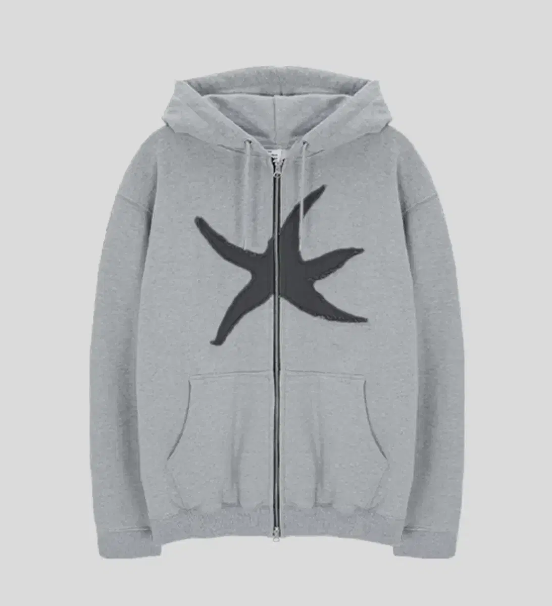 TheColdestMoment Hoodie Zip-up Grey M