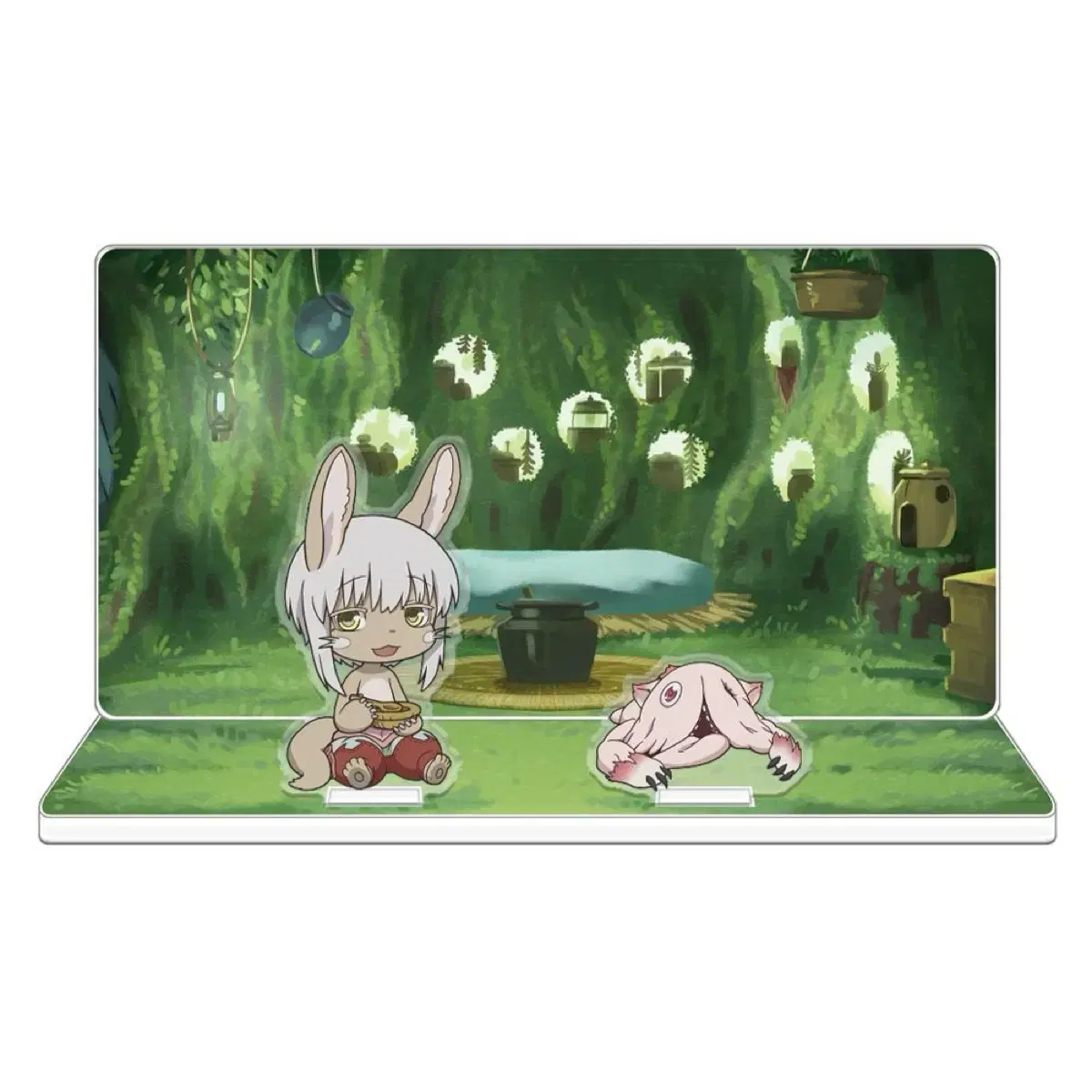 Made in Abyss Nanachi Mitty Diorama acrylic Main Language