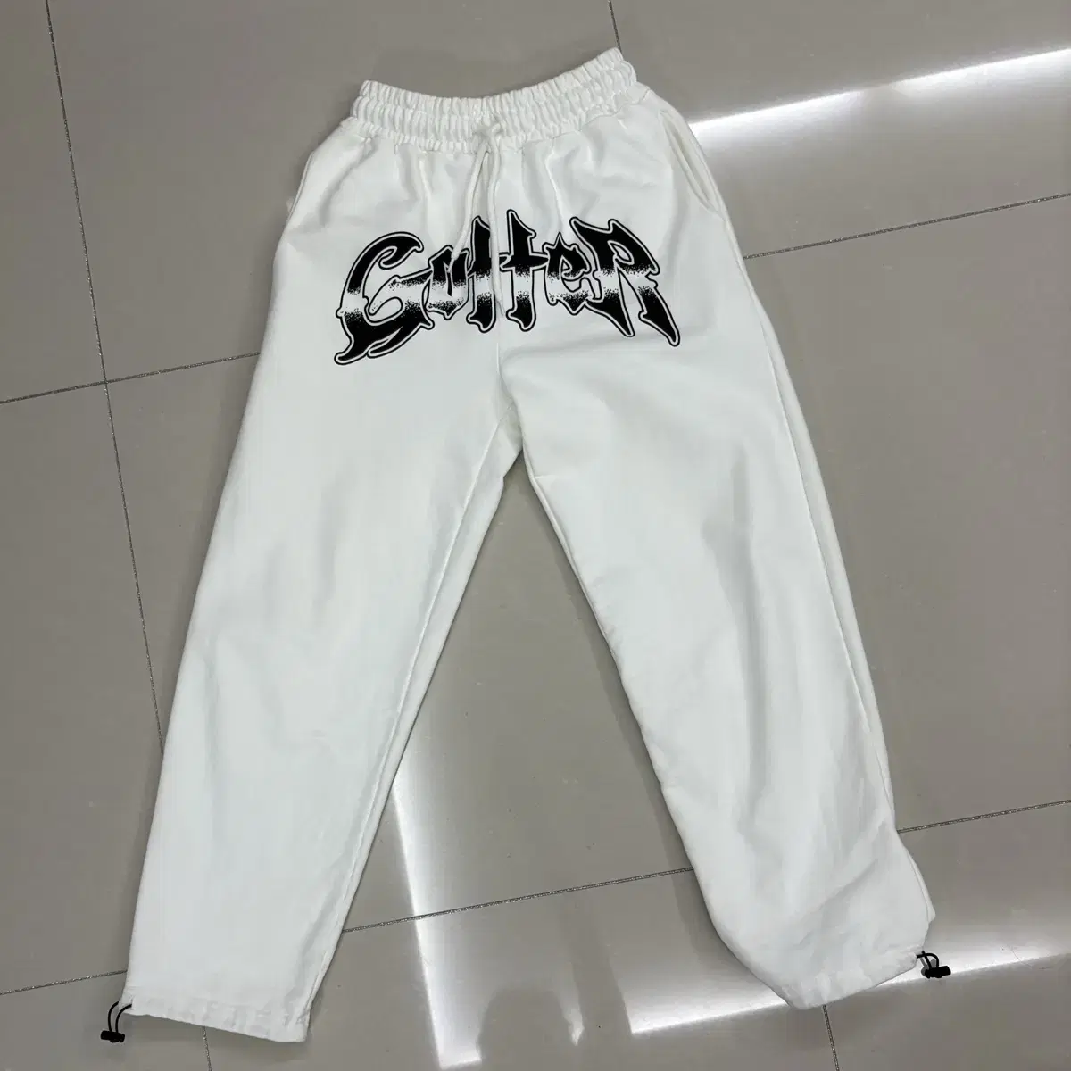 Garter Gallery Big Logo Training Jogger Pants Size M