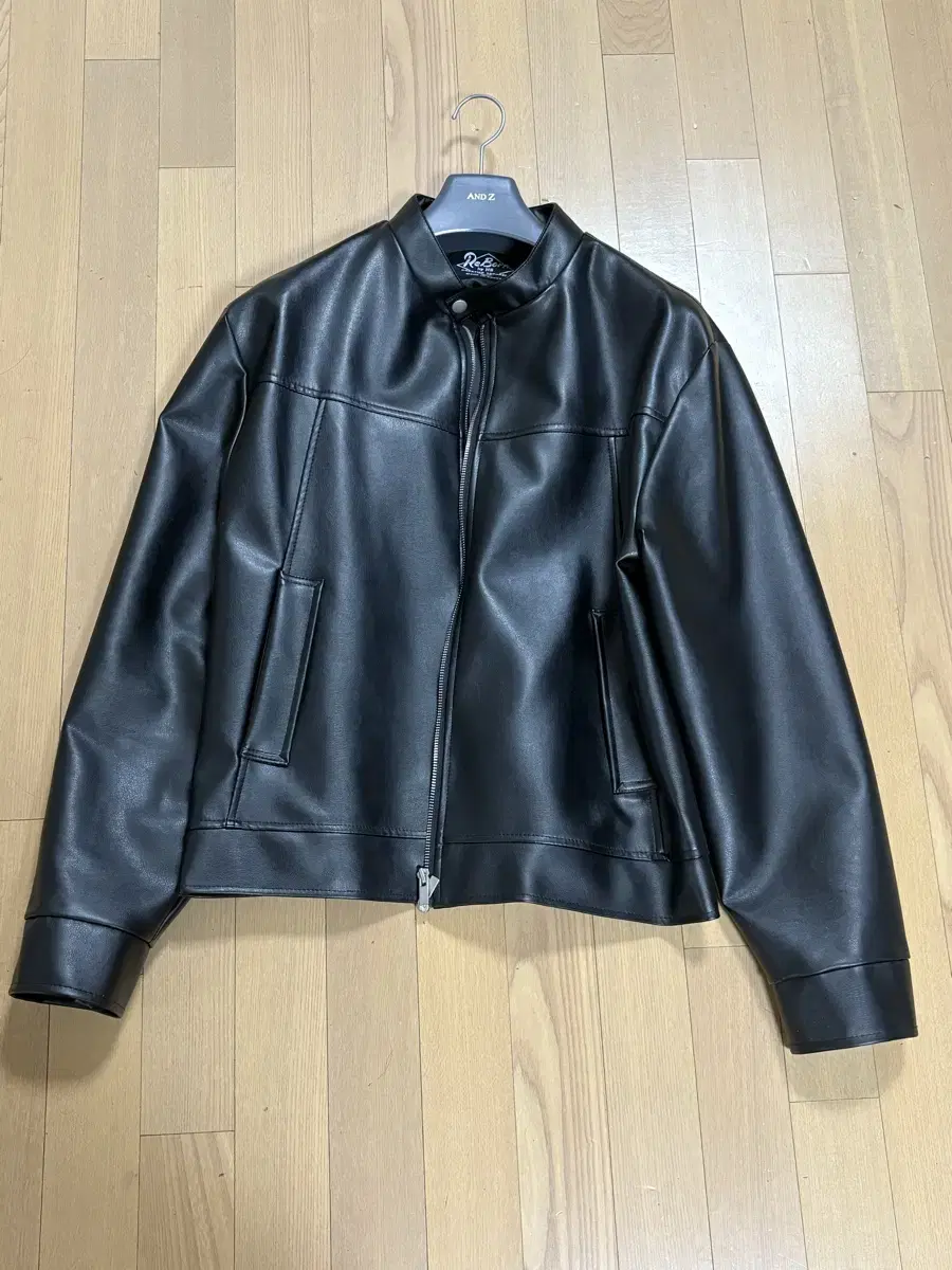 Reborn Leather Jacket Black 100-105