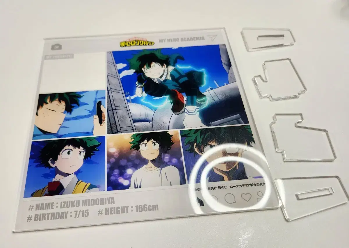 Hiroaka Nahia Midoriya Izuku Instagram acrylic sell WTS