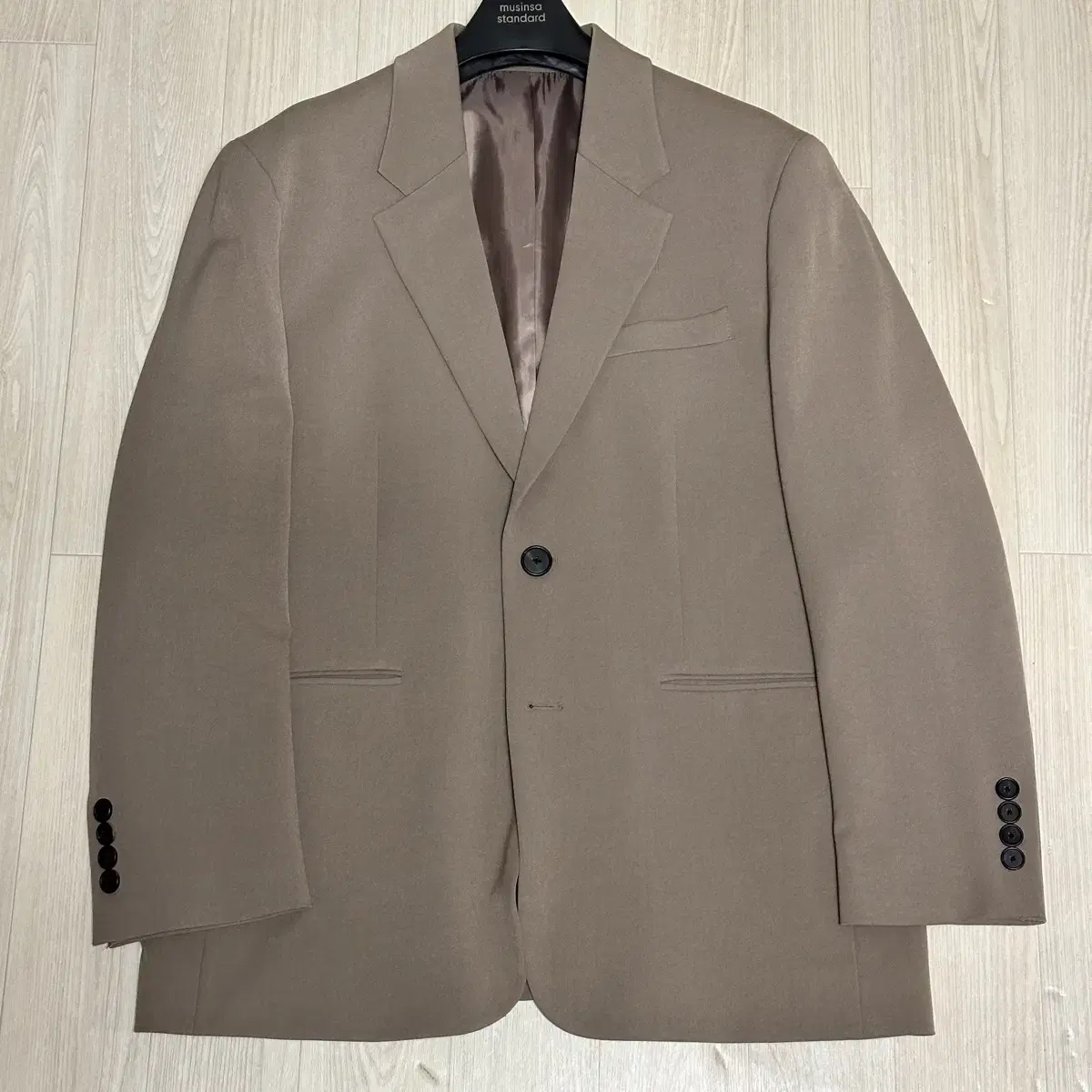 Moo GentlemanStandard Big Daddy Blazer Dusty Beige