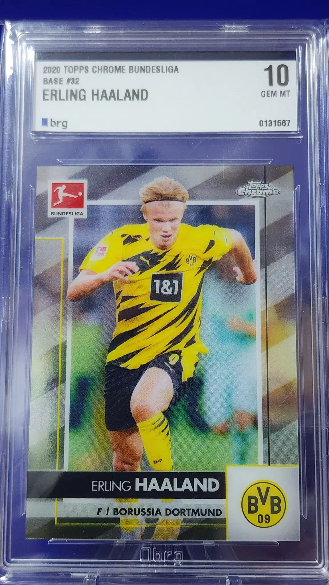 20 Topps Chrome 분데스리가 홀란드 베이스 BRG 10