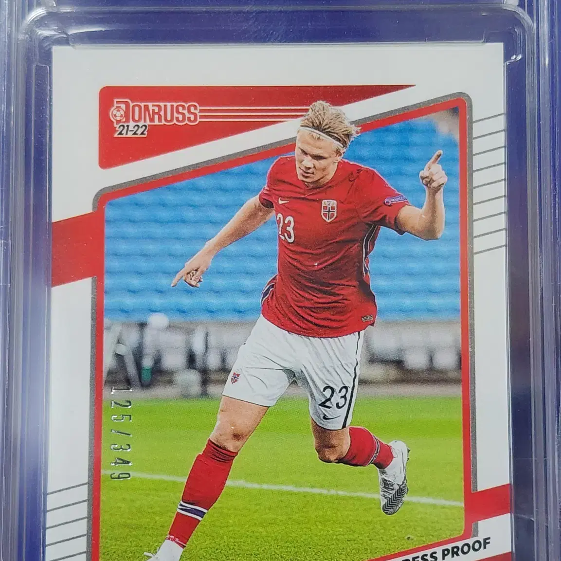 21 Panini Donruss 얼링 홀란드 125/349 한정 BRG8