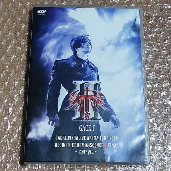 각트(GACKT) 2001, 2009년 라이브투어 정품 DVD 일괄 판매