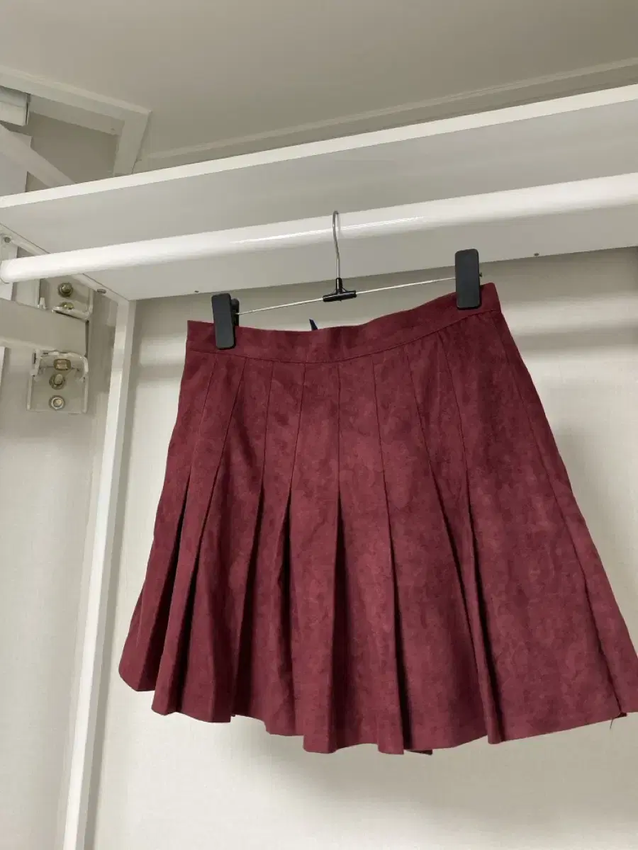 Shopping mall clearance) velvet pleated skirt/offers welcome