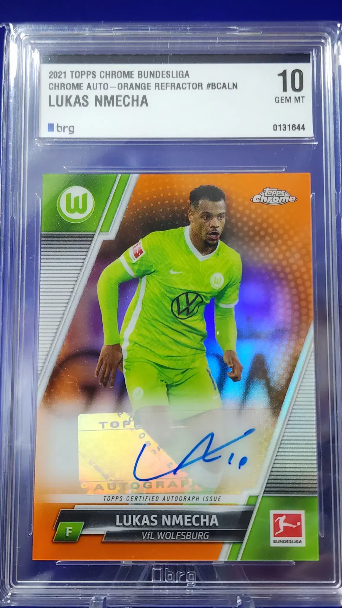 21 Topskrom Bundesliga Lukas Nmezza Autokard BRG10