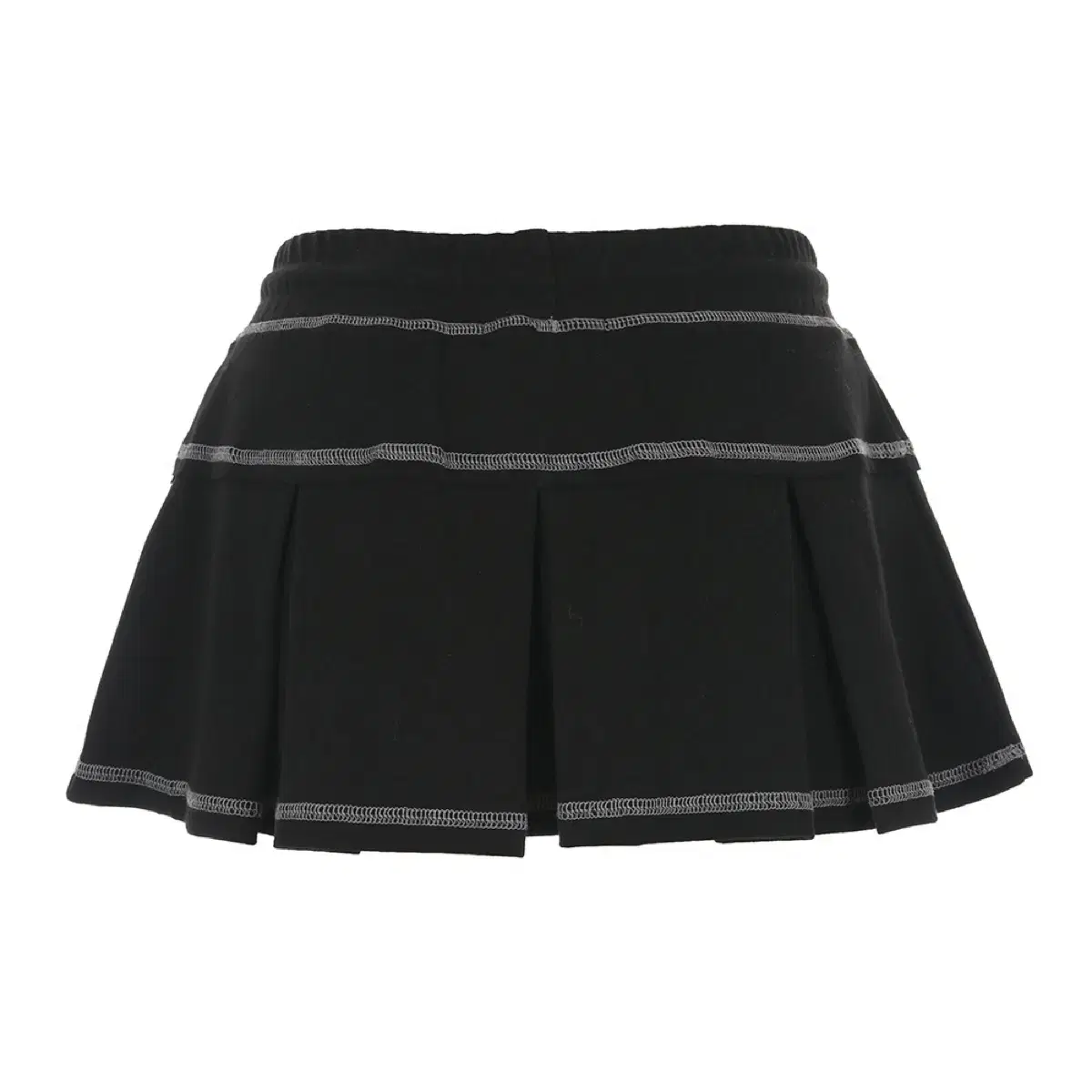 [새상품] 플리즈노팔로우 Nancy Stitch Pleats Skirt