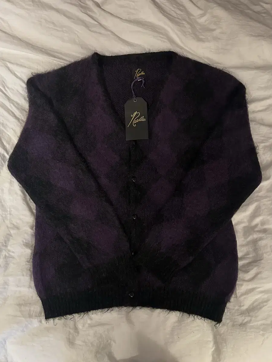 [M] Needles Mohair and Dia Cardigan