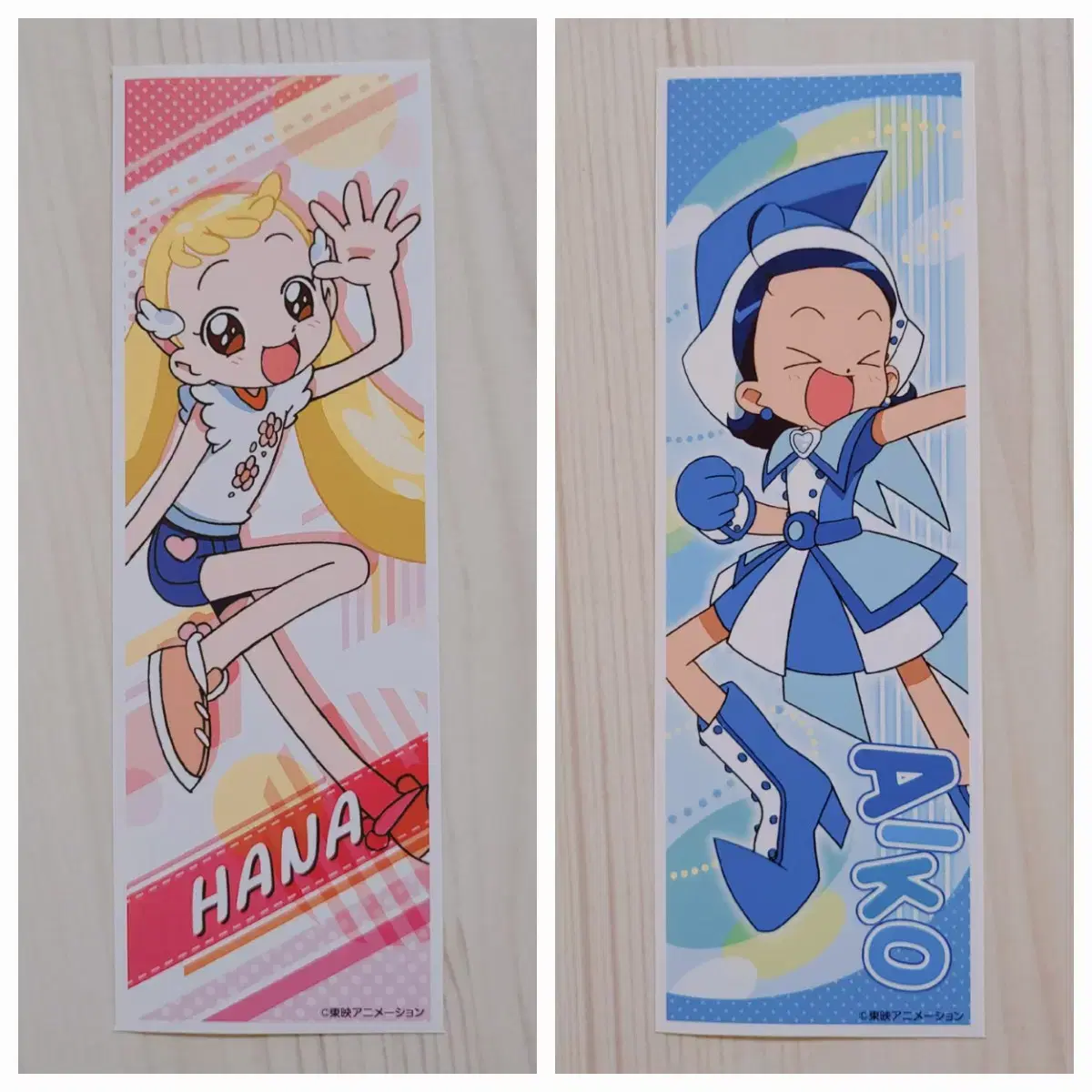 Oja Witch Doremi Long sticker (Hana, Aiko)