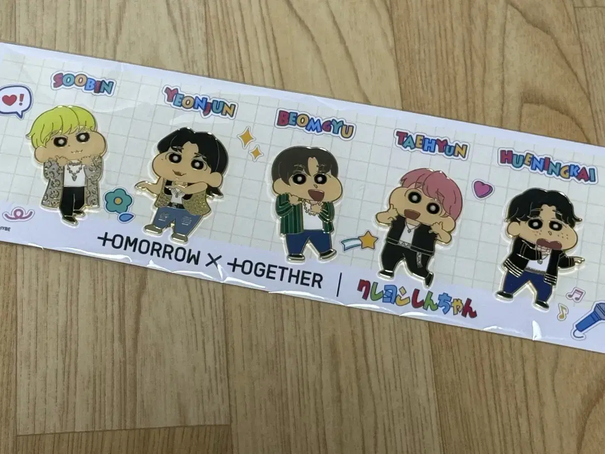 TXT Changu Collab Badge soobin yeonjun beomgyu taehyun hueningkai