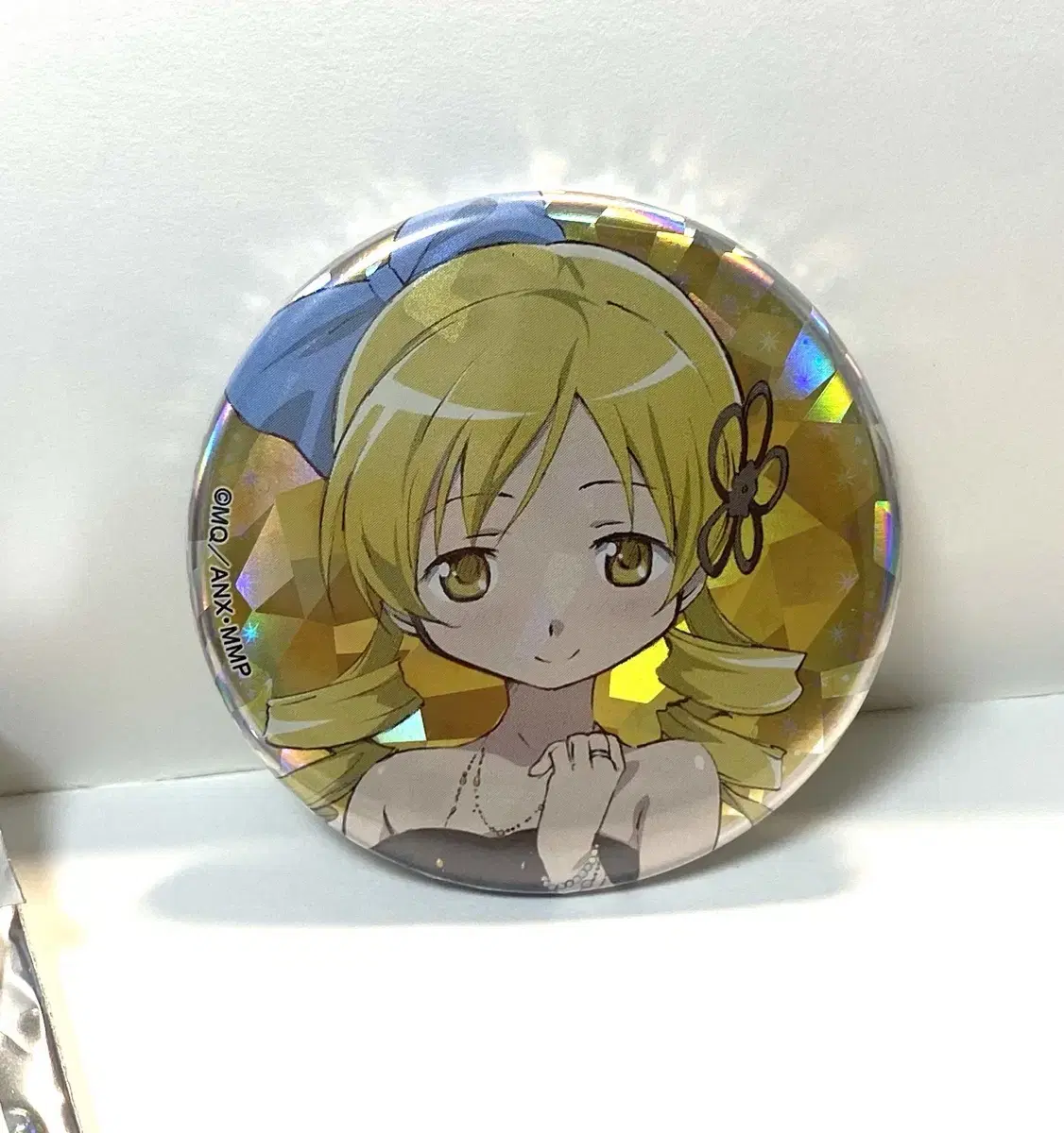 Magical Girl Madoka Magica Mami hologram Canbadge