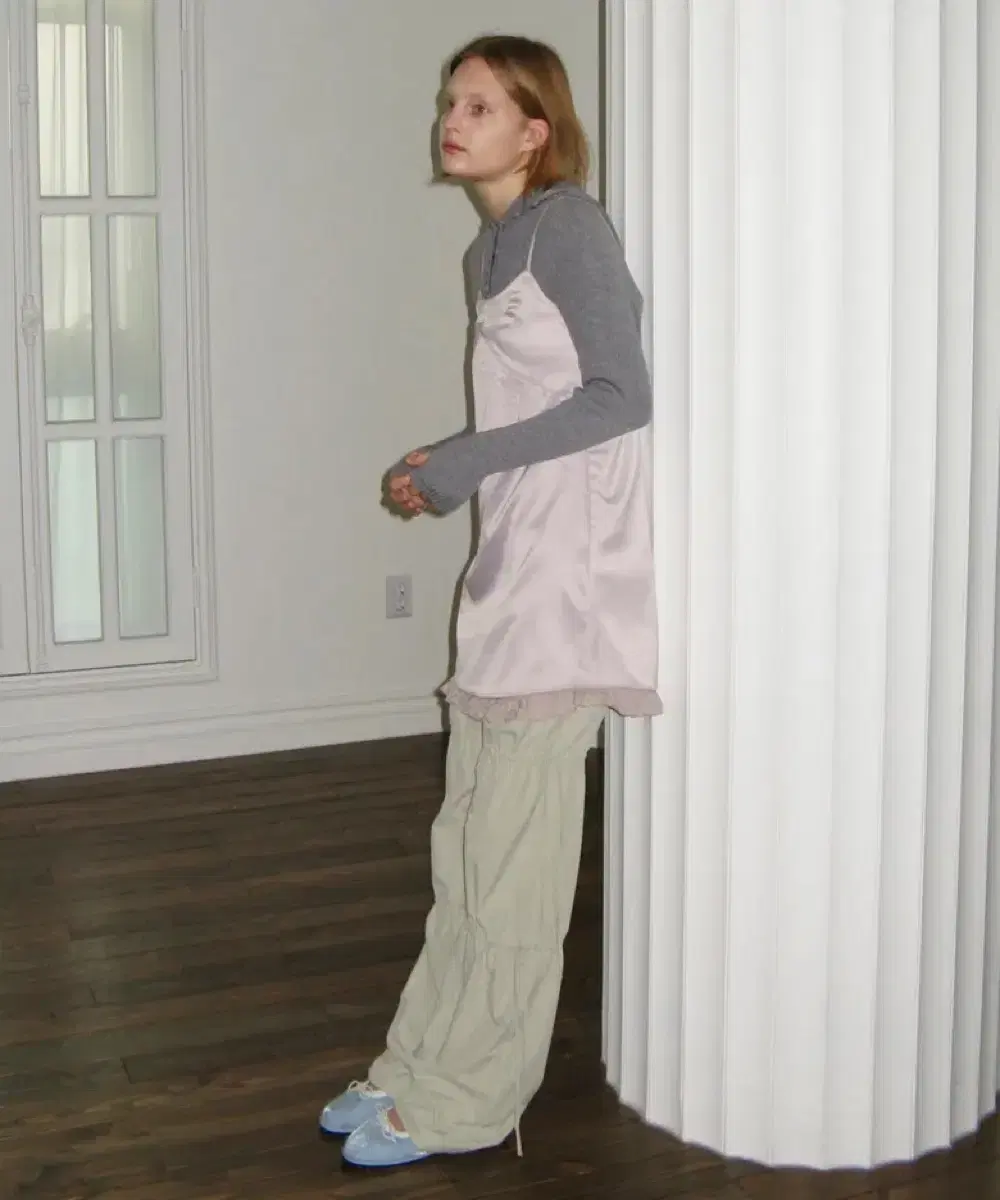 시눈 WORK WEAR STRING PANTS (LIGHT KHAKI)