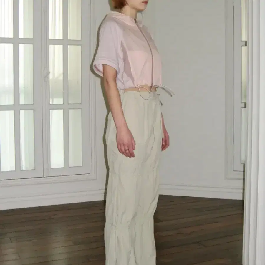 시눈 WORK WEAR STRING PANTS (LIGHT KHAKI)