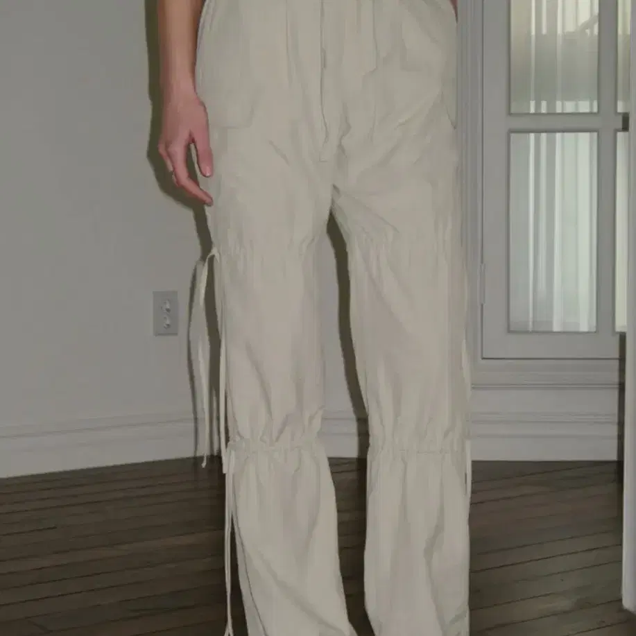 시눈 WORK WEAR STRING PANTS (LIGHT KHAKI)