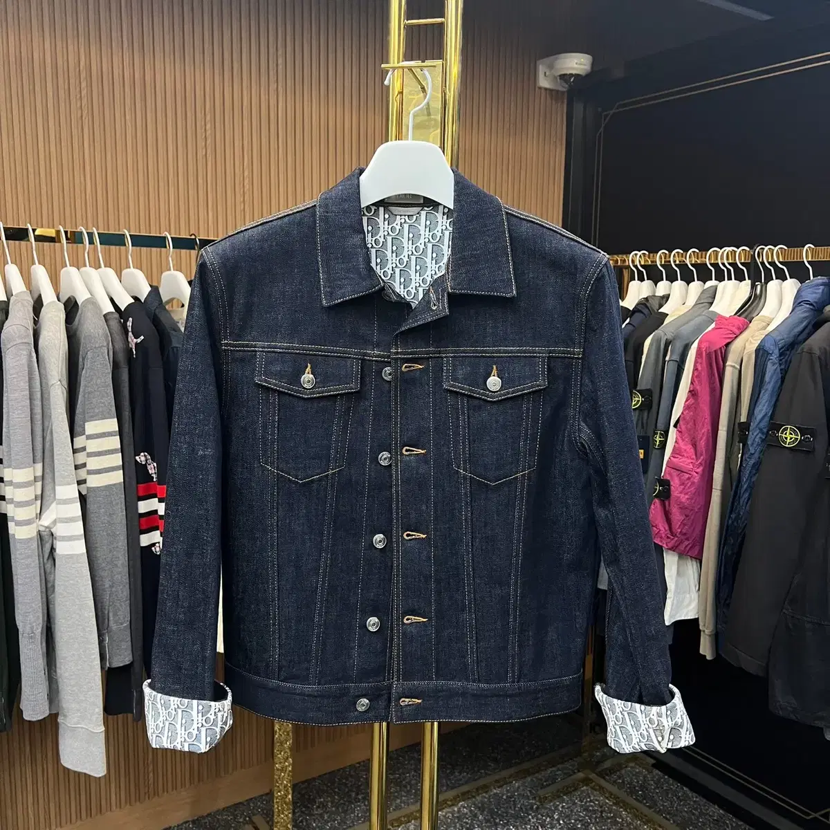 Dior Oblique Denim Jeans Jacket