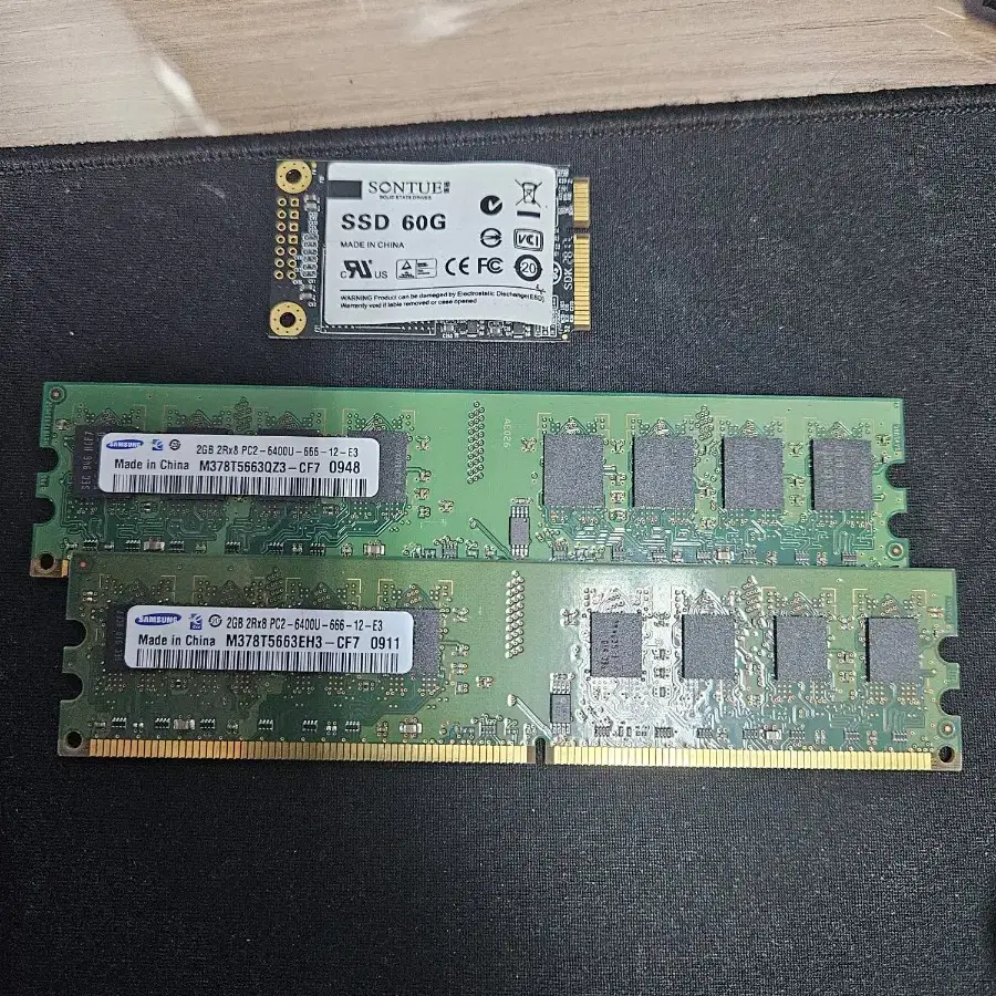 노트북램 ram 8gb 2gb ssd60gb 일괄 신갈