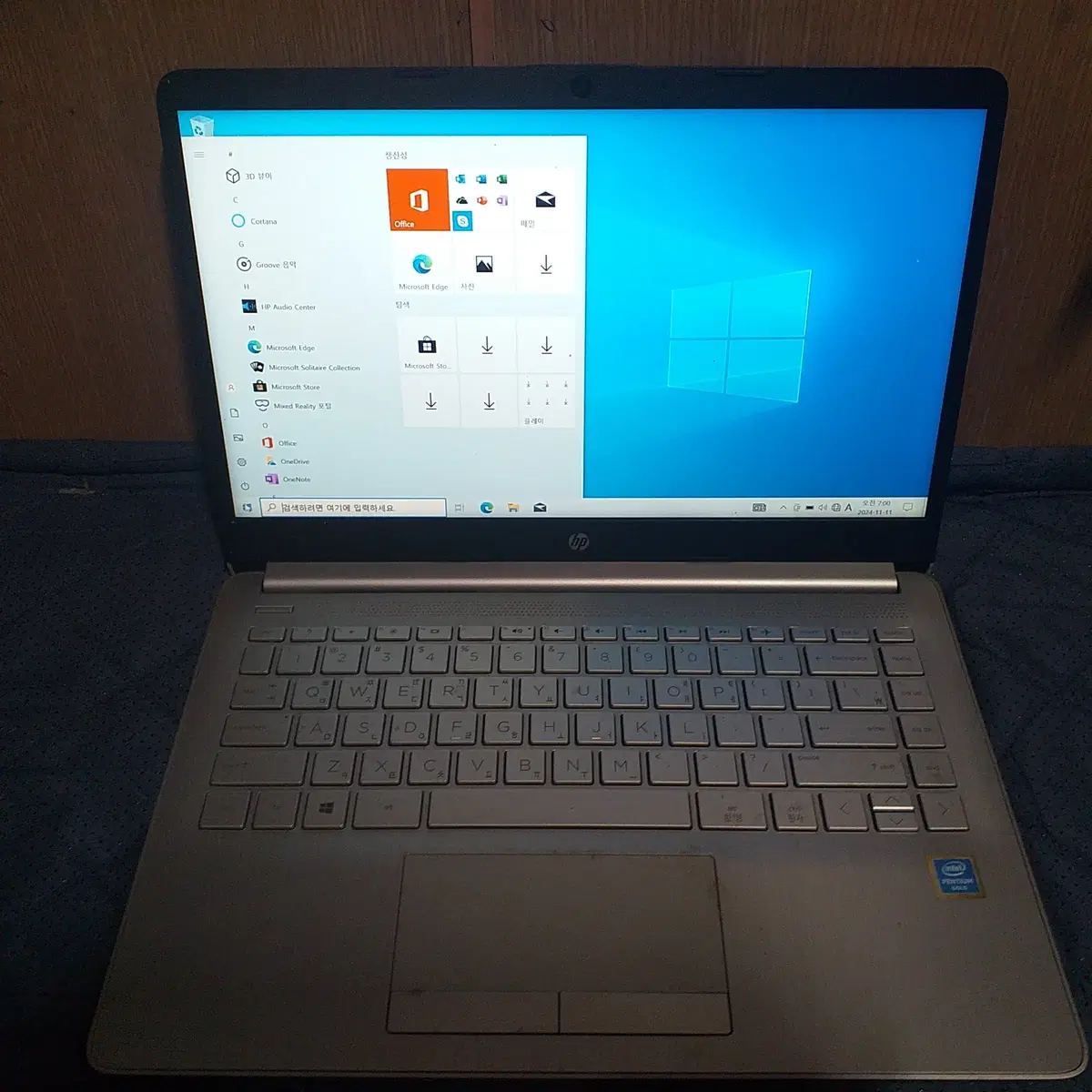 HP 14S-CF2056TU 인텔 펜티엄 6405U 14인치 노트북