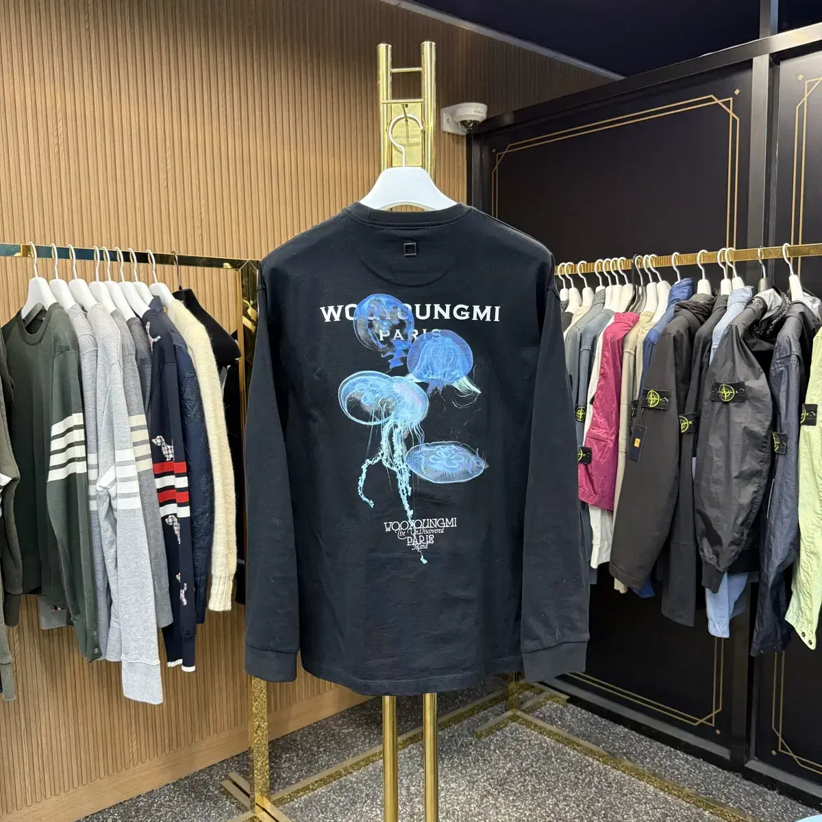 [46size] wooyoungmi jellyfish long sleeve.