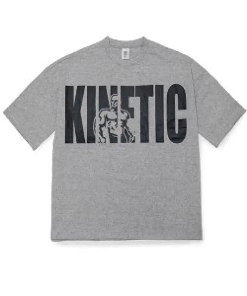 Kinetic People Heavy Cotton Short Sleeve Gray M