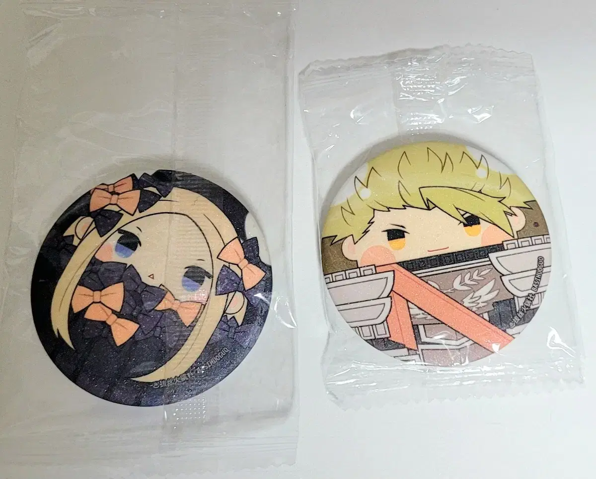 Pego FGO Abigail Achilles unofficial goods CanBadge