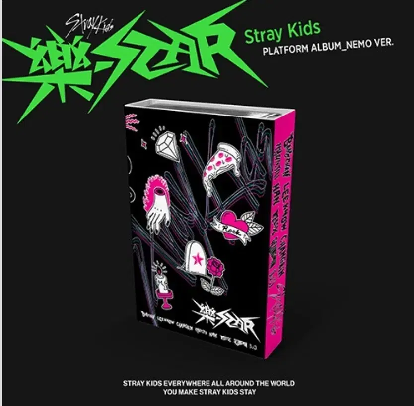 [unsealed] Straykids Rockstar Nemo album.