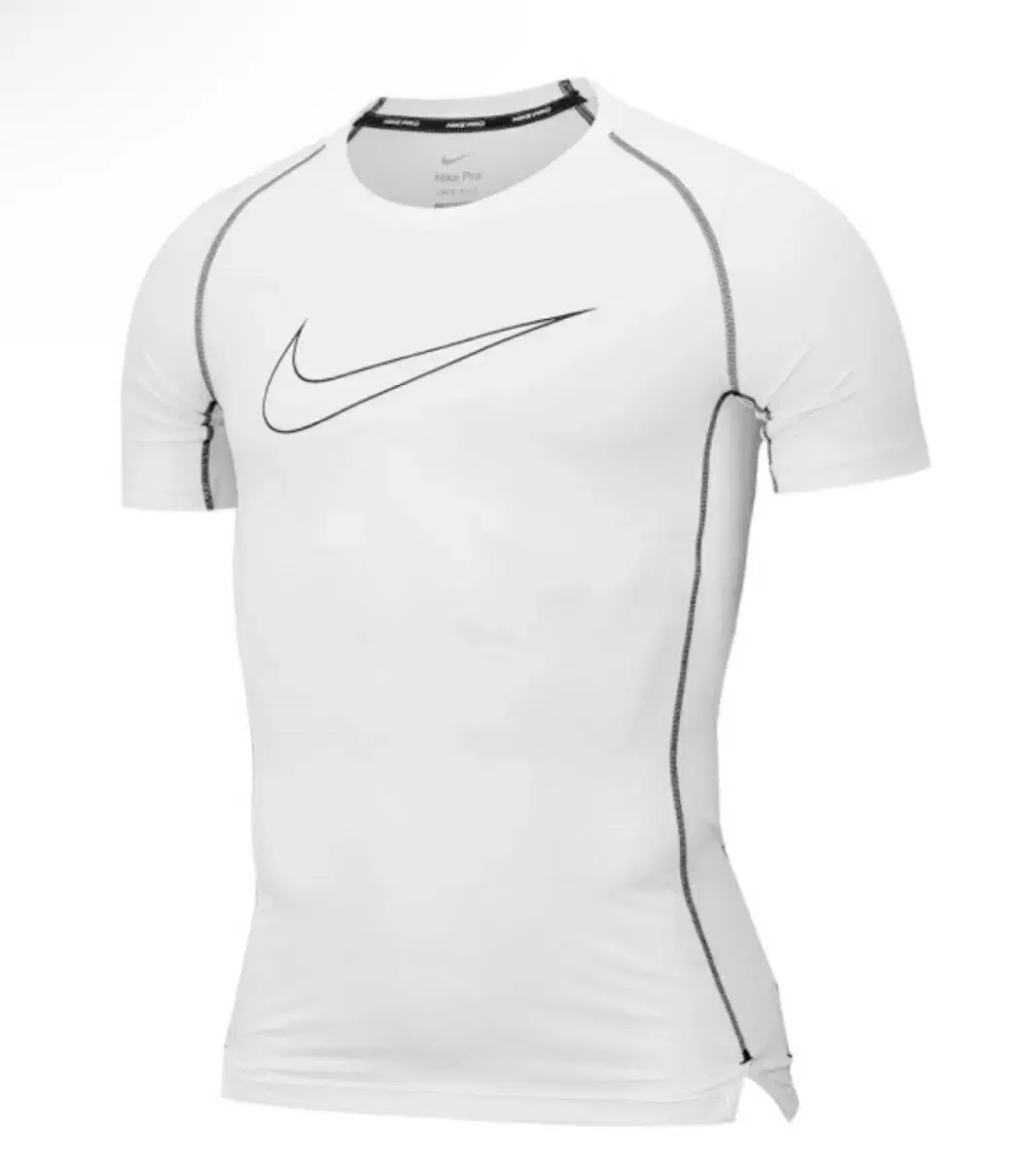 [ 2XL ] NIKE Pro DryFit Short Sleeve_White