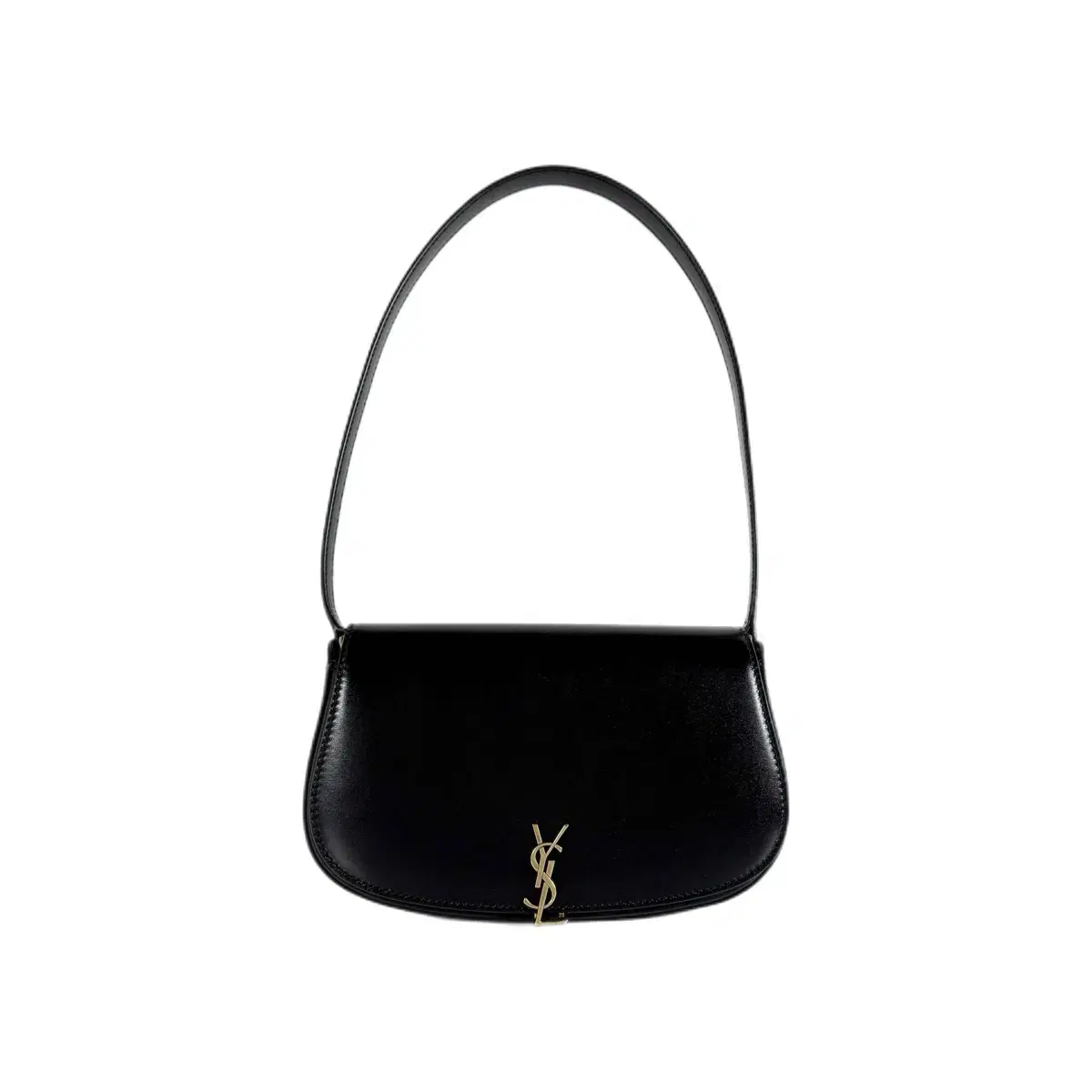 [Genuine] Saint Laurent Mini Voltaire Shoulder Bag Black 779642