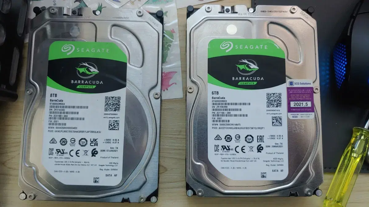 8TB 6TB HDD