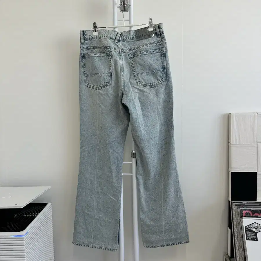 아워레가시 70s cut bleach crease denim