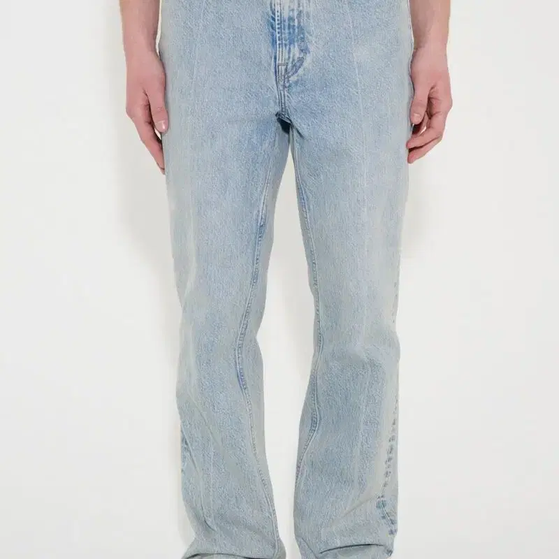 아워레가시 70s cut bleach crease denim